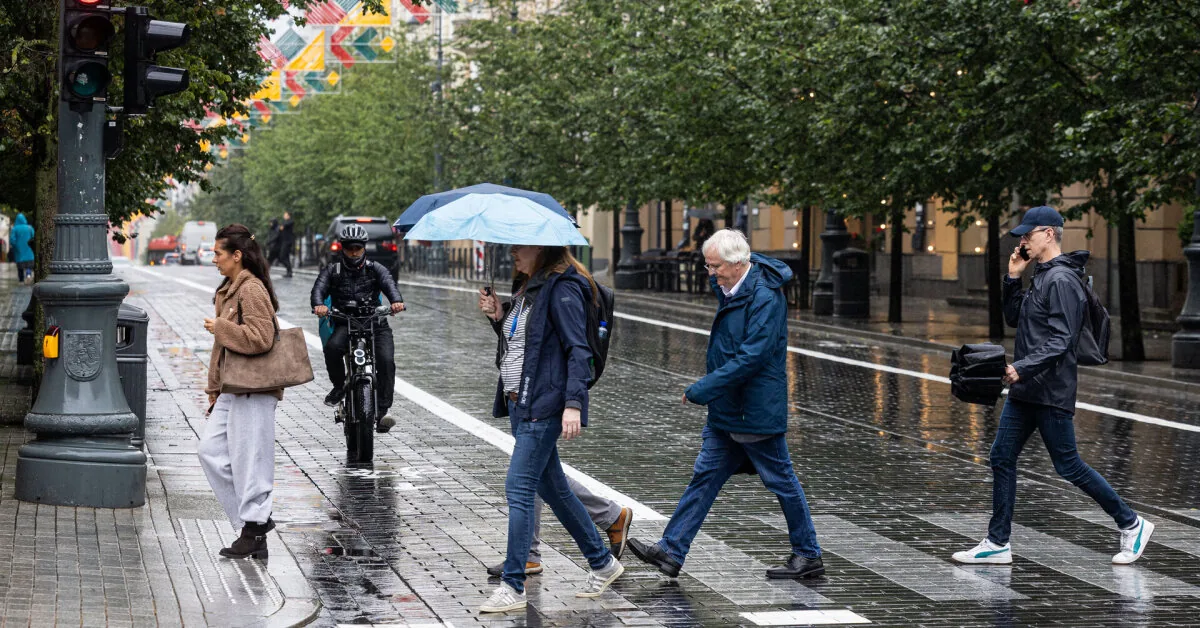 Get ready: the map is turning yellow due to weather changes – warnings for the whole of Lithuania