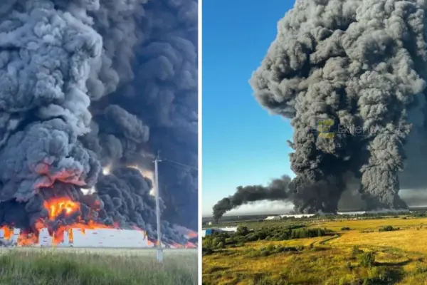 Moscow region was engulfed in flames and darkness: 370 drones attacked