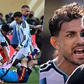 Leandro Paredes burst out.