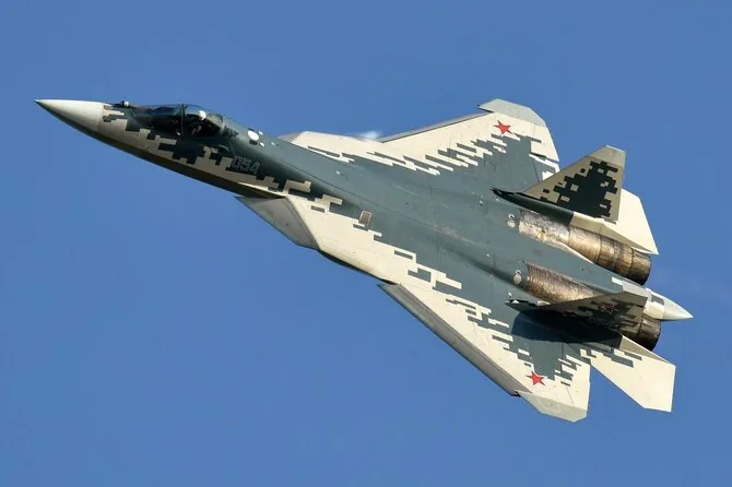 Wikipedia photo/Su-57 fighter jet
