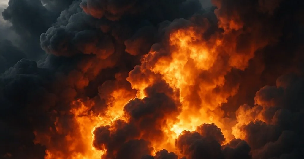 What are "fire clouds" and why are they dangerous?