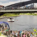 The River Festival is being held for the first time in Vilnius, and a campaign against the development of Neris riverbanks will take place