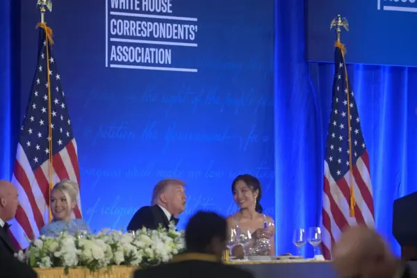Trump's appearance at a press event: attacked journalists, spoke about a third term