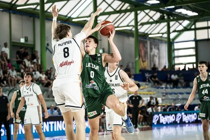 FIBA.com nuotr./Rungtynių akimirka
