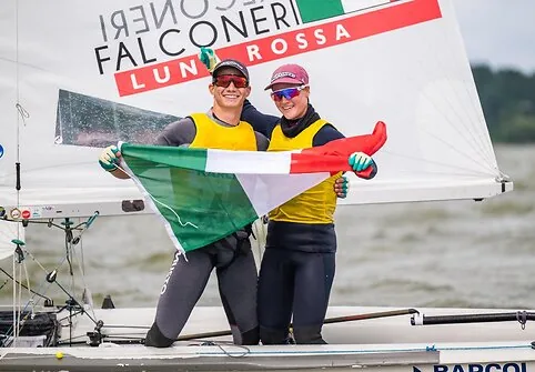 The European 420 and 470 yacht class youth championship ended in Nida