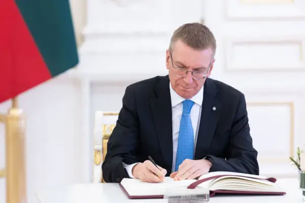 Lietuvoje vieši Latvijos prezidentas