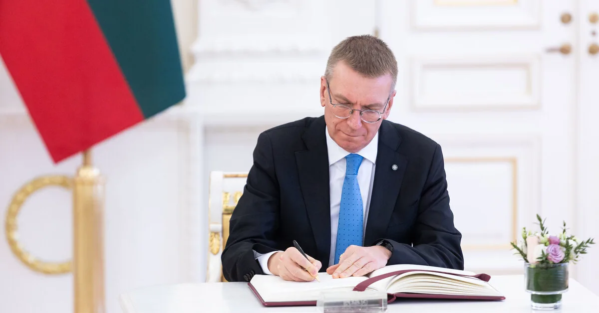 Lietuvoje vieši Latvijos prezidentas