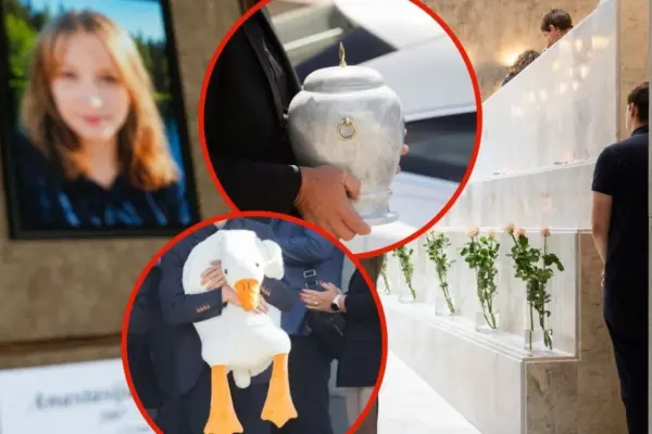 In Vilnius, a 19-year-old graduating student who passed away was sent off on her final journey: mourners fulfilled the relatives' "pink" request
