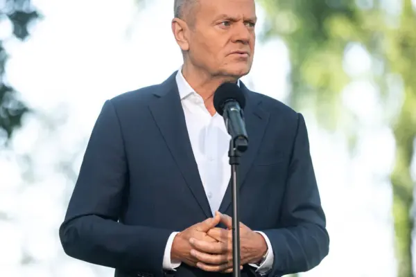 A missile that fell in eastern Poland was probably Russian, says Prime Minister Donald Tusk