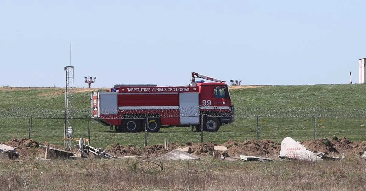 At Vilnius Airport – Evacuation of DHL employees unrelated to shipments or flights