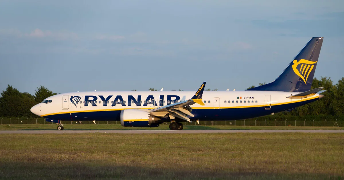 Smuko „Ryanair“ quarterly profit, company blames war in the Middle East