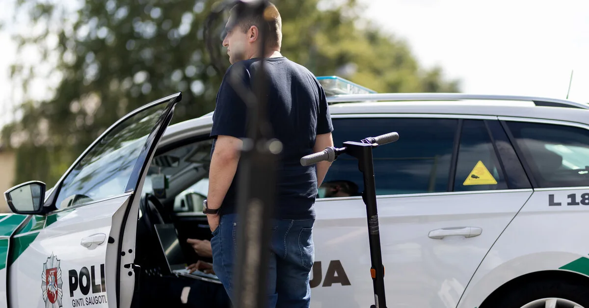 Klaipėda officers conducted a raid closer to Palanga: 8 drunk drivers caught