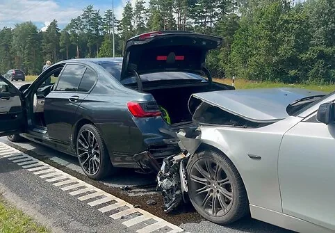 Trijų BMW avarija prie Kauno sukėlė spūstį automagistralėje A1