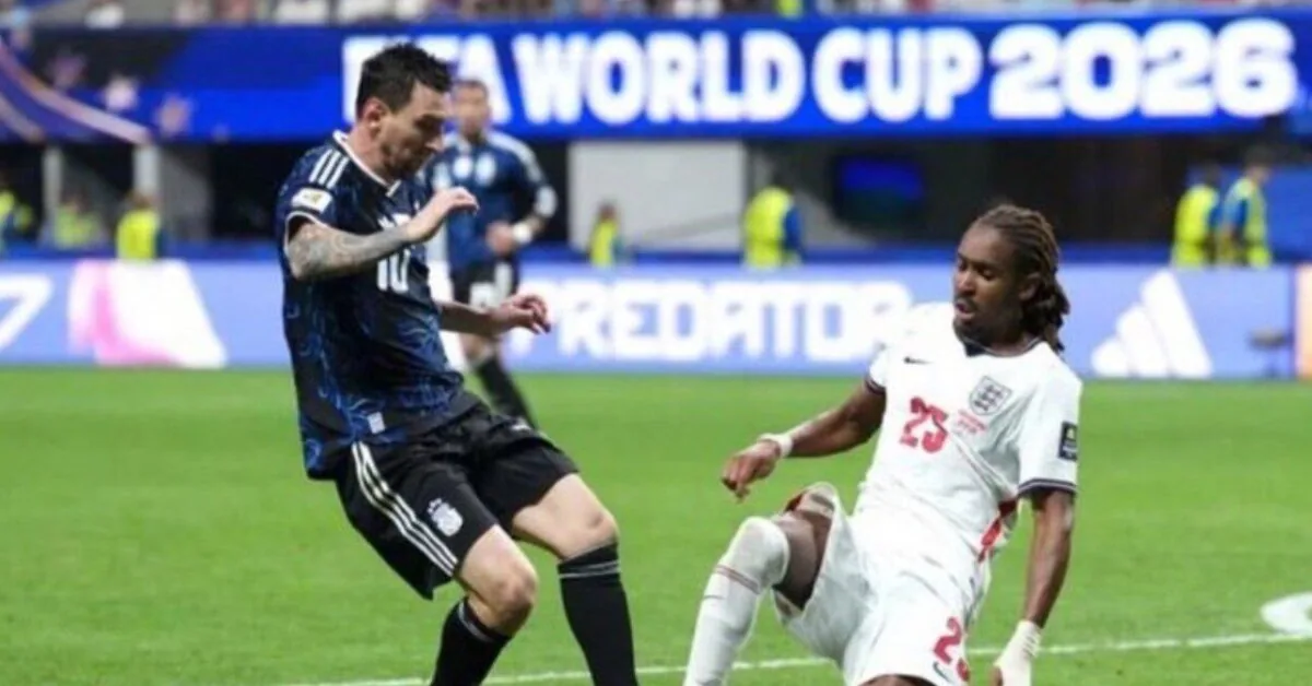 Outbursts of dissatisfaction in England: should the decisive Argentine goal not have been counted?