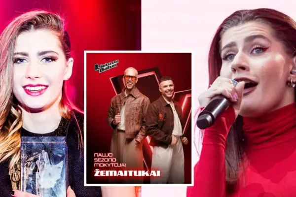 Seeing who became the new coaches of "The Voice of Lithuania" – show winner Kotryna Juodzevičiūtė decided not to stay silent