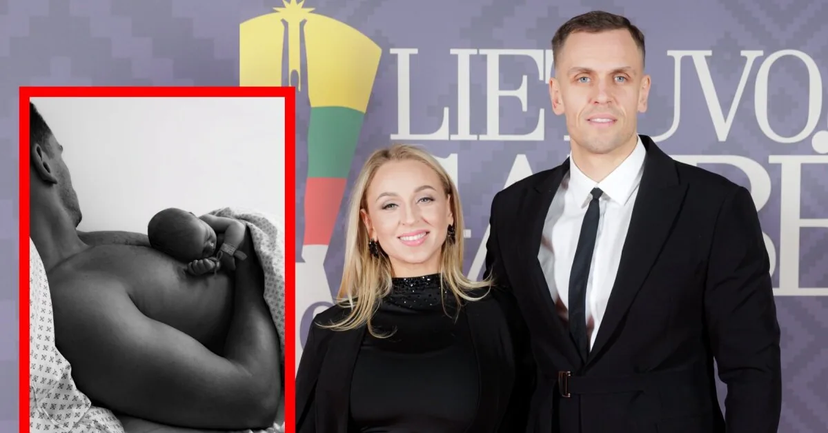 Eglė Straleckaitė and her husband Dominykas had a child: revealed the name