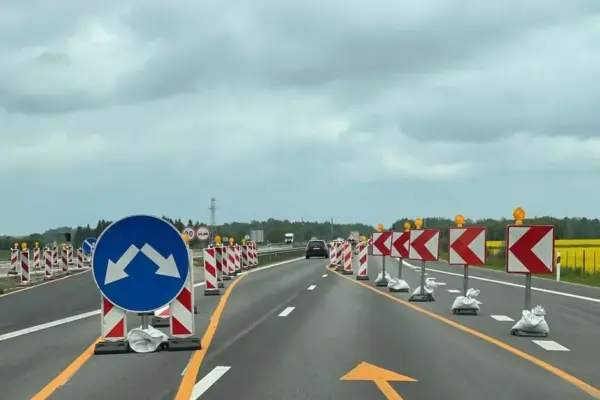 Automagistralėje Vilnius–Panevėžys prasideda nauji remonto darbai: į ką atkreipti dėmesį?