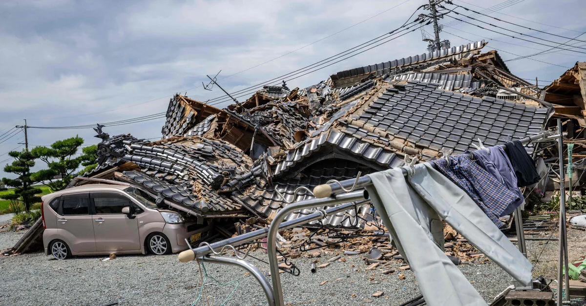 Žemės drebėjimo Japonijoje aukų skaičius išaugo iki 28