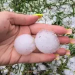 In Poland – apocalyptic scenes: car windows shattered, streets flooded