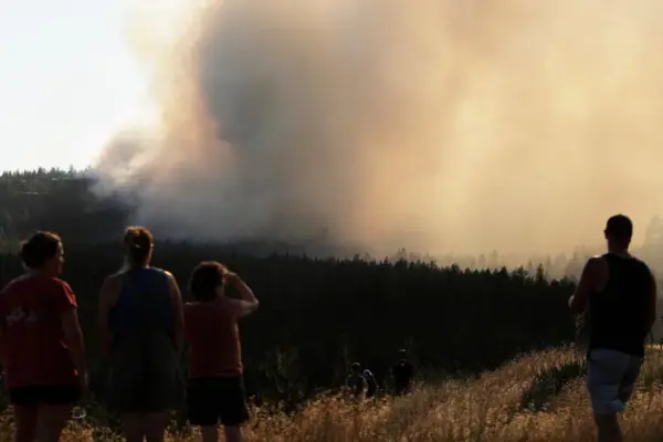 In Washington state, thousands of people have been ordered to evacuate as wildfires intensify