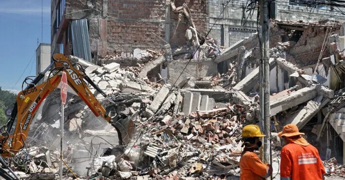 Colombia declares three days of mourning after the earthquake