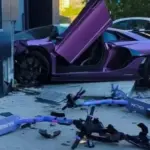 Returned from the war, he was hit by the son of a Russian billionaire driving a sporty "Lamborghini"