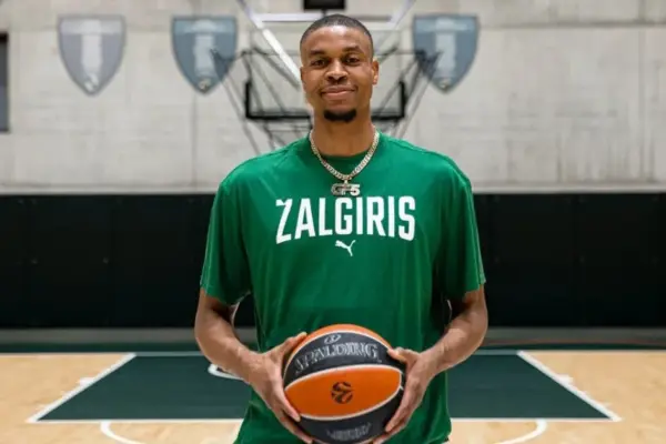 The first new player of "Žalgiris" to arrive in Lithuania, Akobundu-Ehiogu: "I want to meet Valančiūnas"