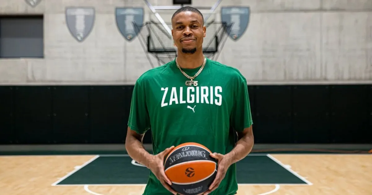 The first new player of "Žalgiris" to arrive in Lithuania, Akobundu-Ehiogu: "I want to meet Valančiūnas"