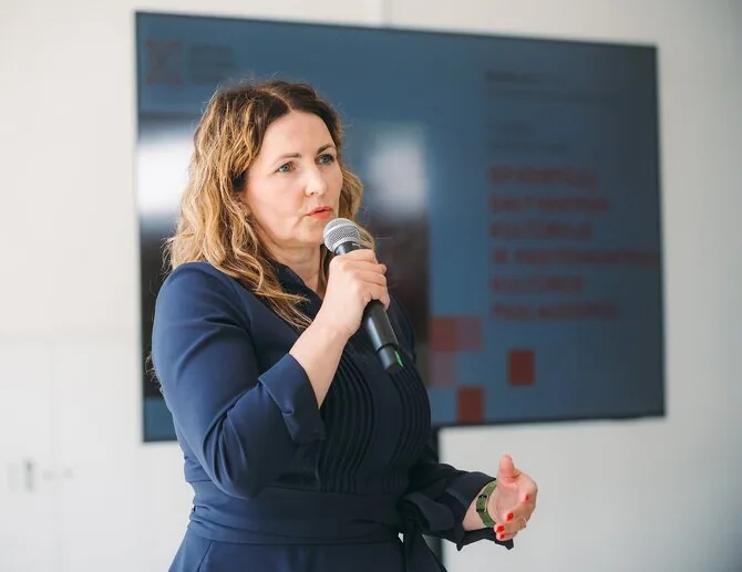 LKT Stebėsenos ir analizės skyriaus vedėja Gražina Norvilė–Šeputė. Nuotr. Vytenio Budrio