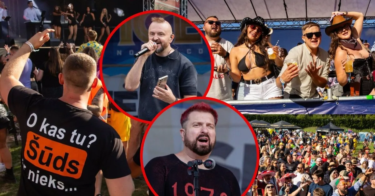 „Family Party“ – a massive disco with Lithuanian pop stars: the audience was danced by Stano and Zvonkus