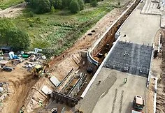 Tarandės tunelio statybos