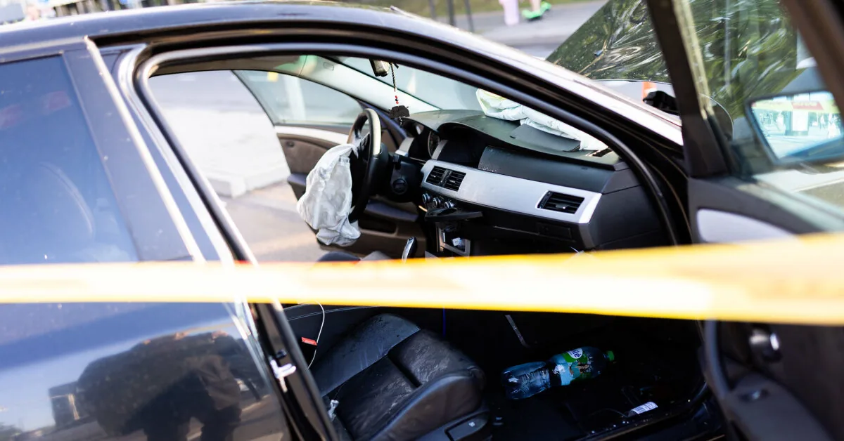 In Kaunas, a "Toyota" crashed into a wall: by the time services arrived, the driver had already fled