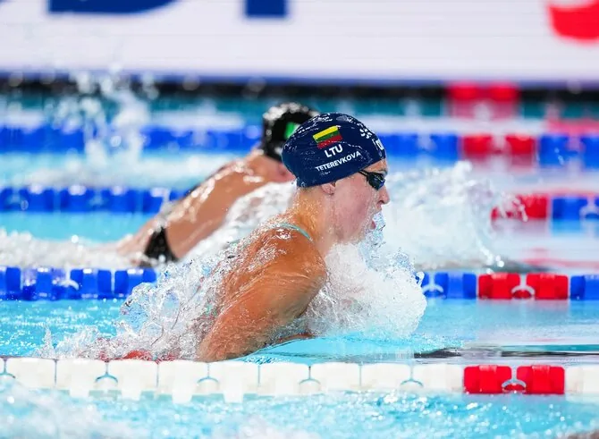 LTU Aquatics/Dariaus Kibirkščio nuotr./Kotryna Teterevkova