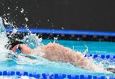 Lithuanian men's swimming 4x200m freestyle relay. Danas Rapšys