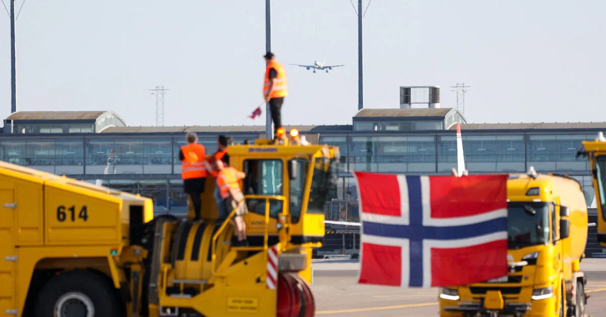 Due to the upcoming air traffic controllers' strike in Norway, flights may be disrupted