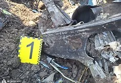 A MiG-29 fighter crashed in Ukraine