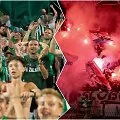 Active supporters of Vilnius Žalgiris and Split Hajduk