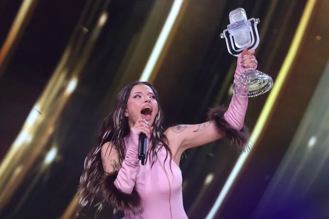 Vida Press photo / Bulgarian Dara triumphed at Eurovision with the song 'Bangaranga'