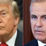 Markui Carney paskelbus apie atsakomuosius muitus, Donaldas Trumpas kirto Kanadai