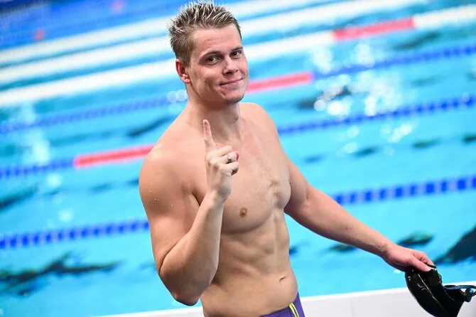LTU Aquatics/Dariaus Kibirkščio nuotr./Europos plaukimo čempionato akimirka. Danas Rapšys