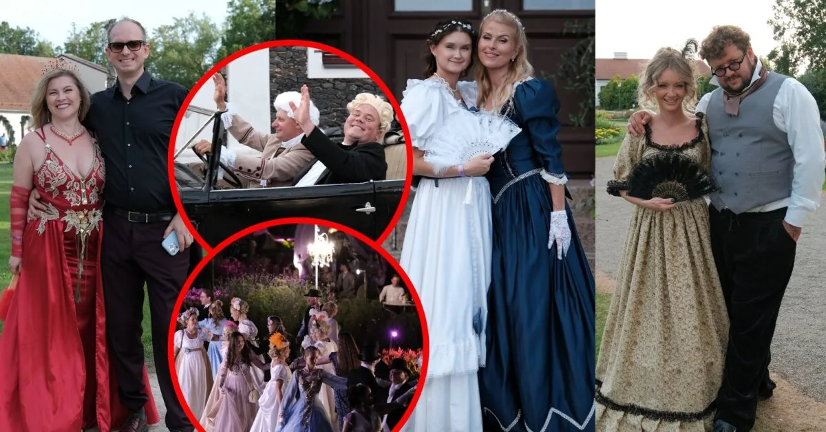 Aristocratic guests gathered for the Great Summer Feast: among them – glamorous celebrities and even the Queen herself