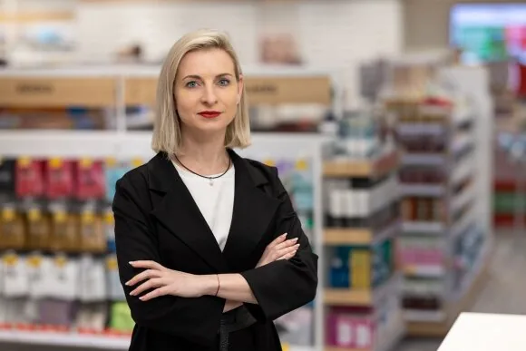 Milda Kaleinikovė, Director of the People Department at Eurovaistinė