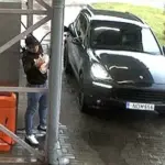 Police are looking for the "Porsche" driver