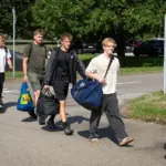 In Denmark, young people have started extended military service: among them is the country's princess
