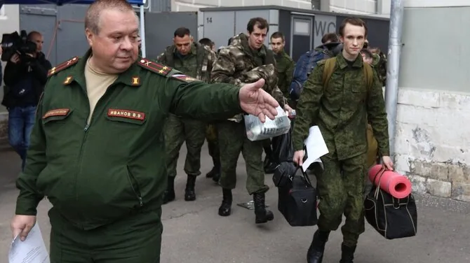 „The Moscow Times“ nuotr./Mobilizacija Rusijoje