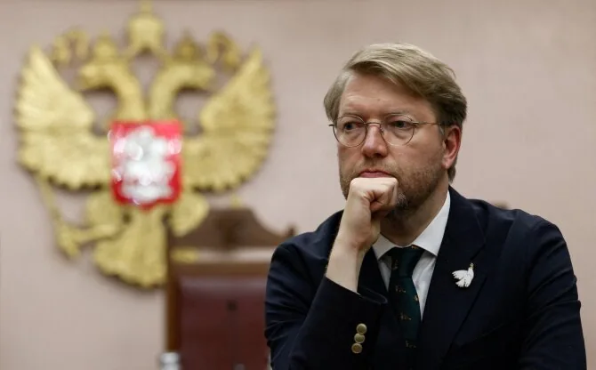 Reuters/Scanpix/Yabloko party chairman Nikolai Rybakov