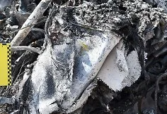 A MiG-29 fighter crashed in Ukraine