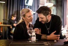 Justinas Jarutis and Urtė Andriuškevičiūtė