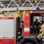 Dozens of firefighters depart to help extinguish forest fires in France