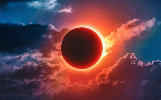Shutterstock photo/Solar eclipse